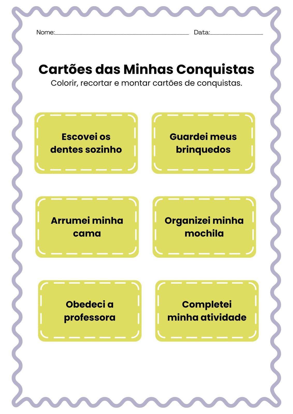 Cartoes Das Minhas Conquistas 01