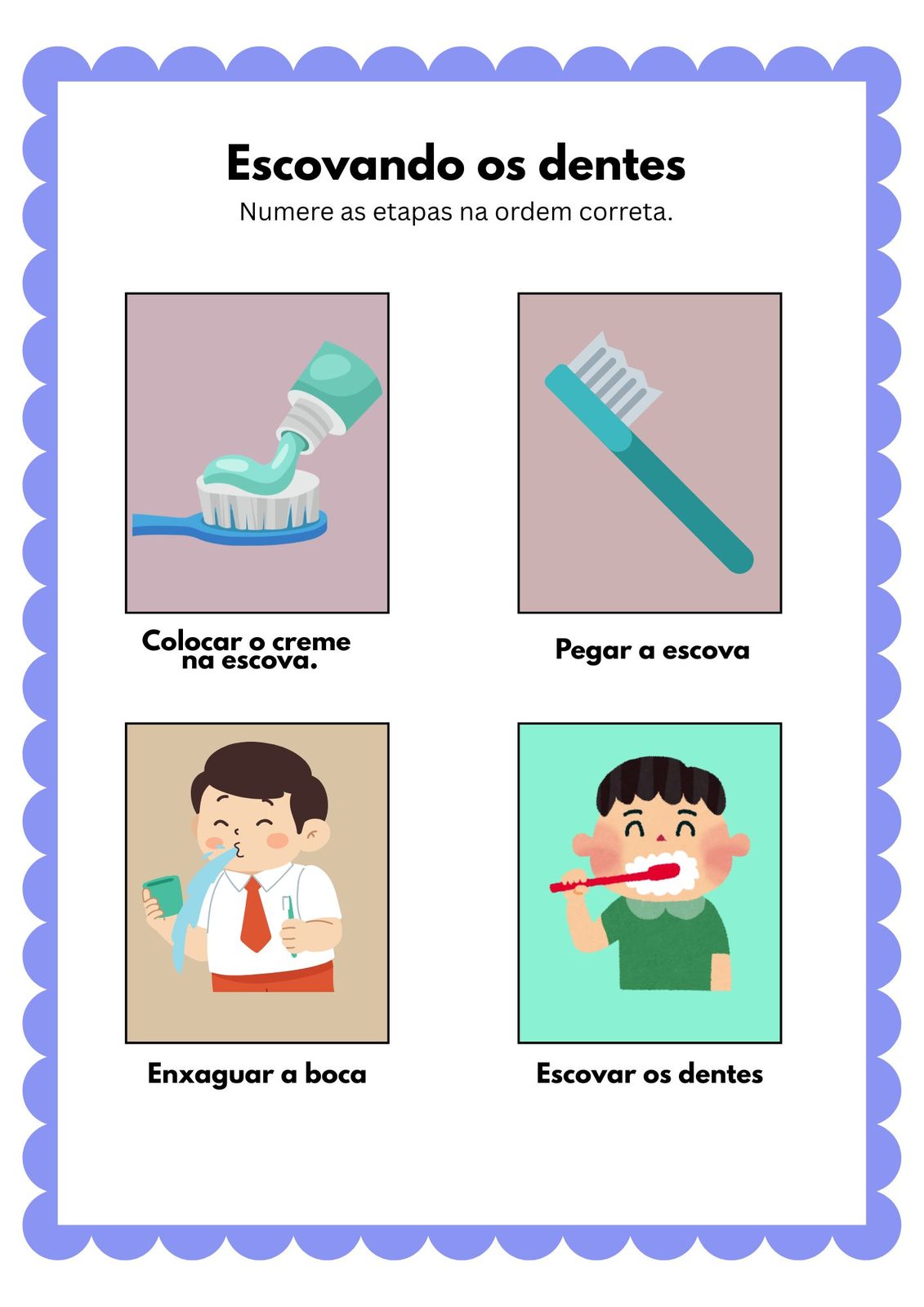 Complete A Sequencia 01