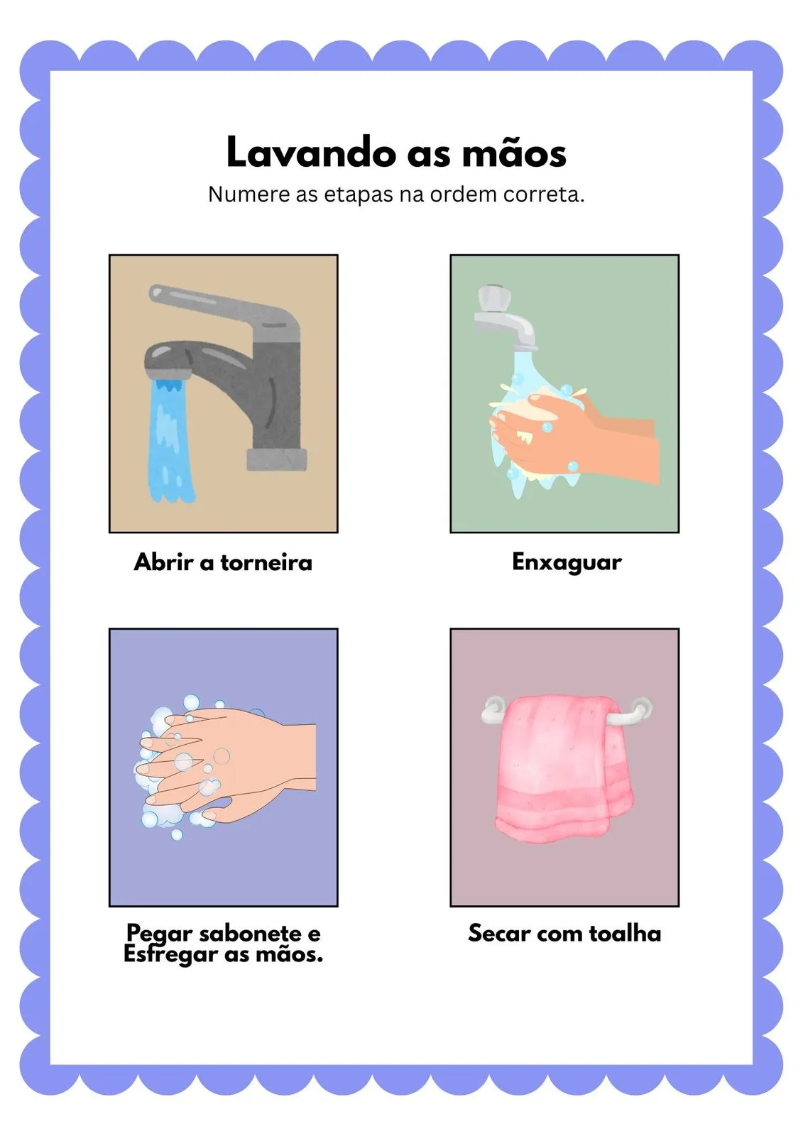 Complete a Sequência para Imprimir (PDF Gratuito) | Sequência Lógica Educação Infantil — Sequência lógica infantil