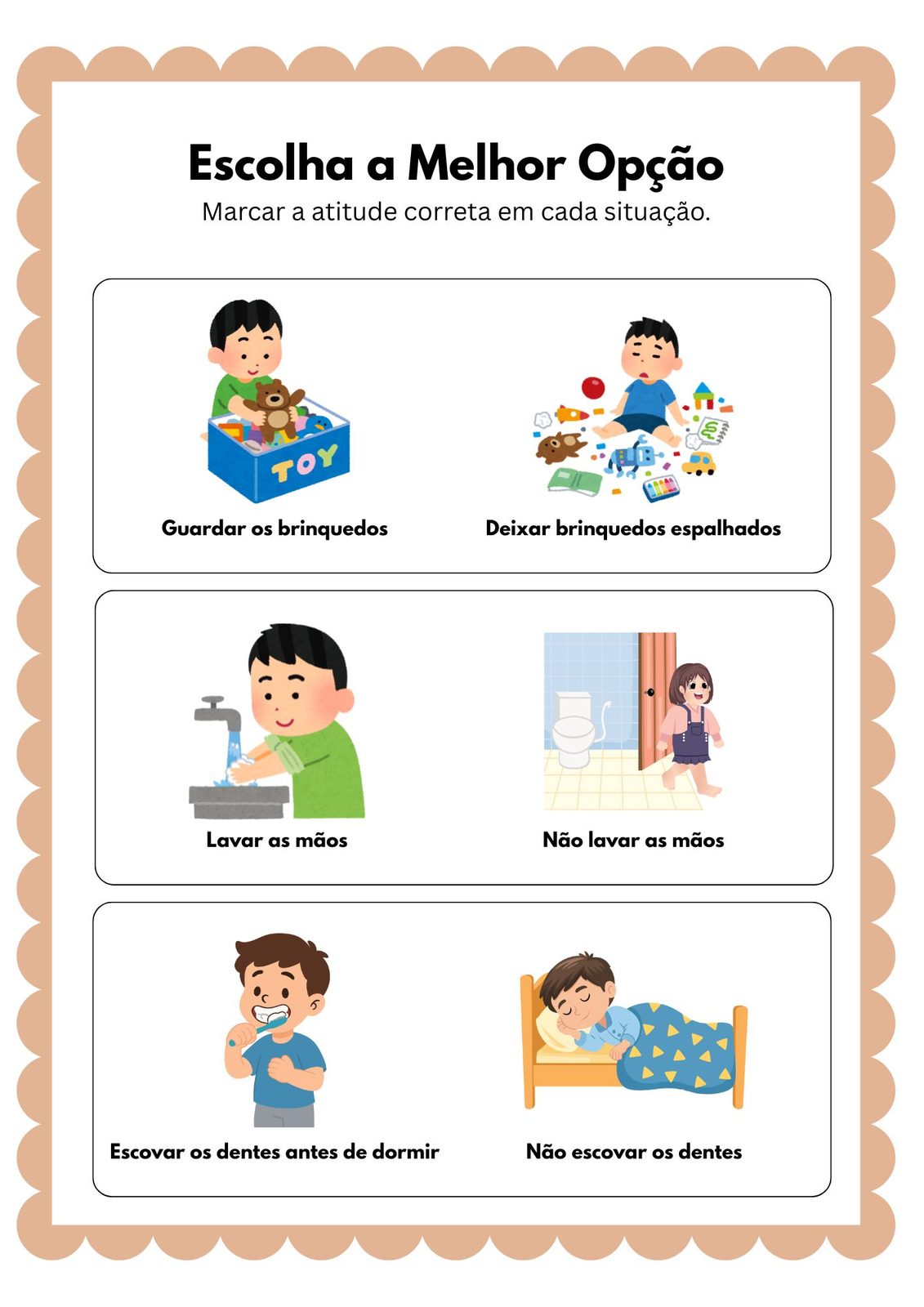 Escolha A Melhor Opcao 01